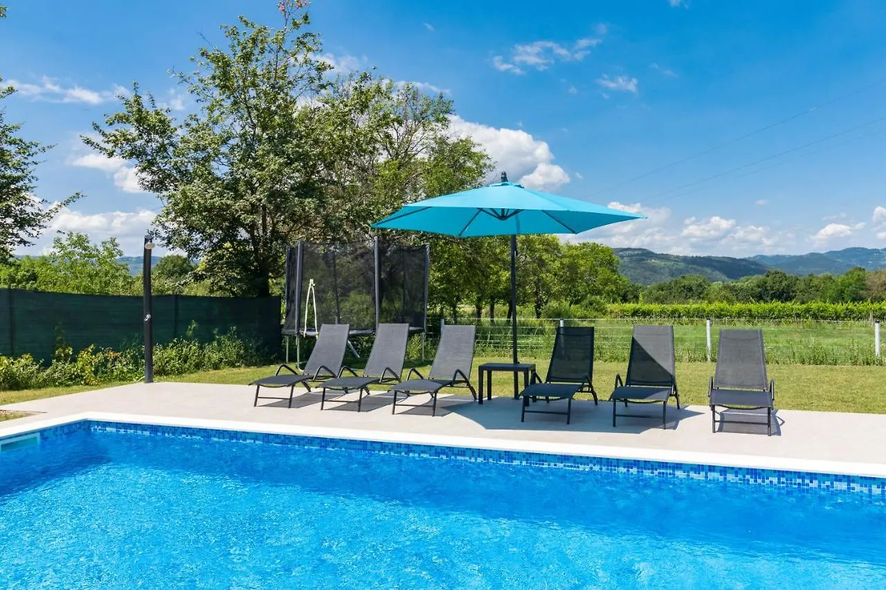 Kršan Villa Mario With Private Heated Saltwater Pool
