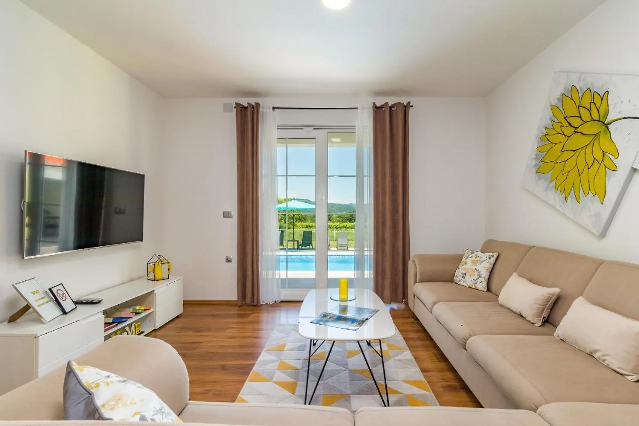 Kršan Villa Mario With Private Heated Saltwater Pool